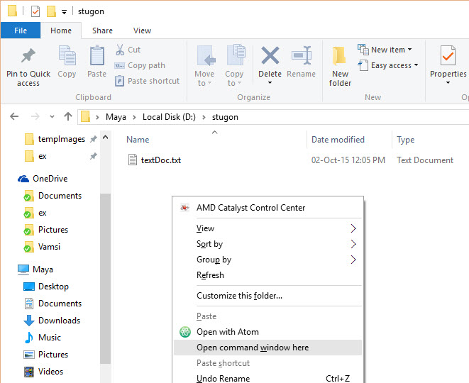 open-command-prompt-select-option - Stugon